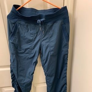Lululemon Studio Pant Size 10 Bluegreen color